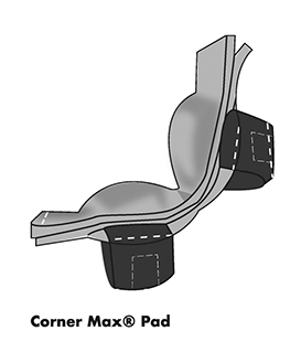 corner max pad